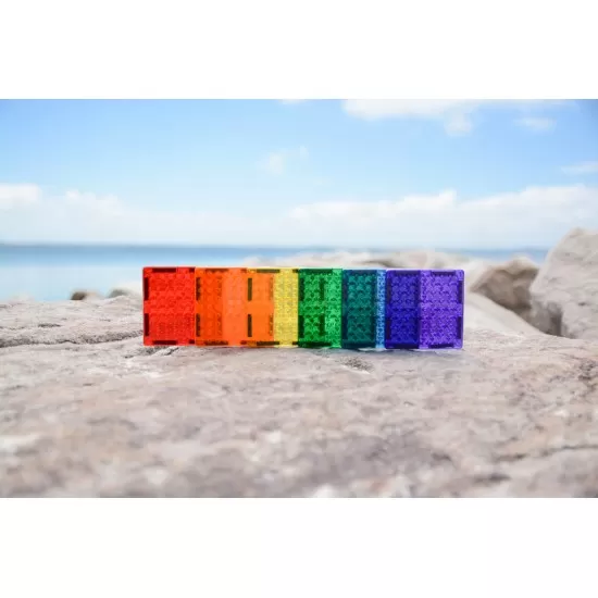 Set magnetic Magbrix 24 piese patrate - compatibil cu caramizi de constructie tip Lego Set magnetic Magbrix 24 piese patrate - compatibil cu caramizi de constructie tip Lego