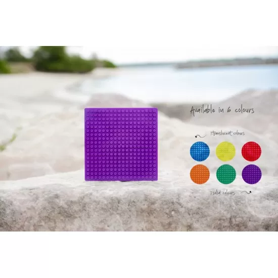 Set magnetic Magbrix 6 piese patrate mari - compatibil cu caramizi de constructie tip Lego Set magnetic Magbrix 6 piese patrate mari - compatibil cu caramizi de constructie tip Lego