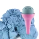 Set nisip pufos 4 culori cu accesorii - Inghetata Set nisip pufos 4 culori cu accesorii - Inghetata