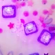 Set jucarii senzoriale luminoase Lumi Glo Pal mov Set jucarii senzoriale luminoase Lumi Glo Pal mov