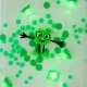 Set jucarii de baie senzoriale luminoase Pippa Glo Pal verde Set jucarii de baie senzoriale luminoase Pippa Glo Pal verde
