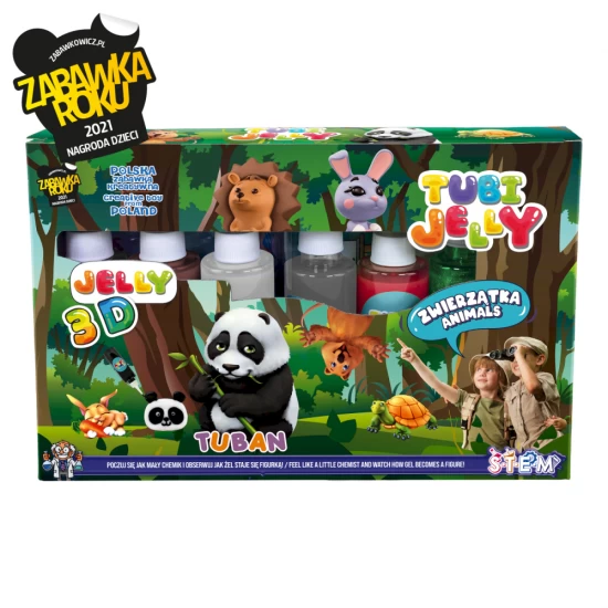 Set Tubi Jelly gel modelator cu 6 culori Animale Set Tubi Jelly gel modelator cu 6 culori Animale