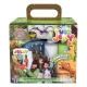 Set Tubi Jelly gel modelator cu 6 culori si acvariu mic Dinozauri