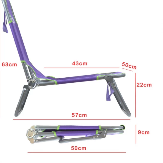Sezlong de plaja, Violet Sezlong de plaja, Violet
