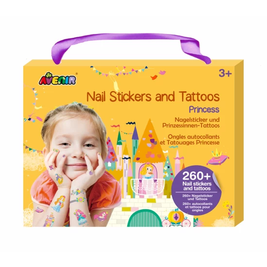 Stickere pentru unghii si tatuaje - Printesa Stickere pentru unghii si tatuaje - Printesa