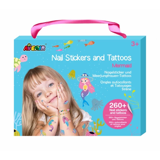 Stickere pentru unghii si tatuaje - Sirena Stickere pentru unghii si tatuaje - Sirena