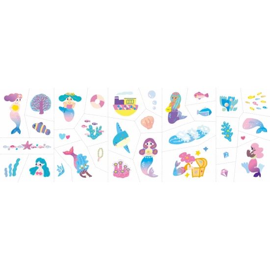 Stickere pentru unghii si tatuaje - Sirena Stickere pentru unghii si tatuaje - Sirena