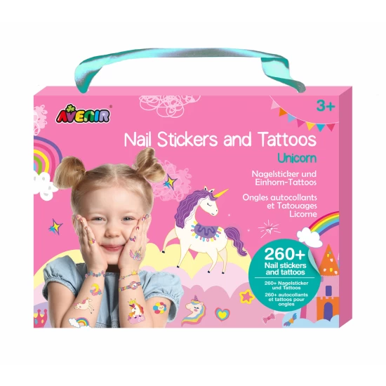 Stickere pentru unghii si tatuaje - Unicorni Stickere pentru unghii si tatuaje - Unicorni