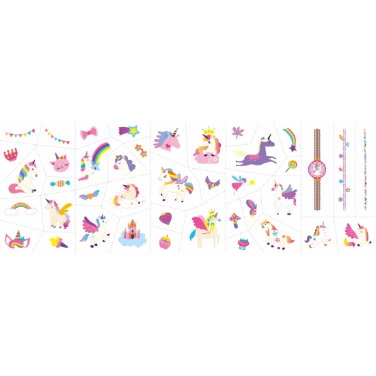 Stickere pentru unghii si tatuaje - Unicorni Stickere pentru unghii si tatuaje - Unicorni