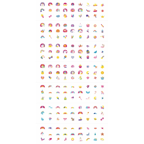 Stickere pentru unghii si tatuaje - Unicorni Stickere pentru unghii si tatuaje - Unicorni