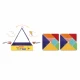 Joc Tangram magnetic - Battle kit pentru 2 jucatori Joc Tangram magnetic - Battle kit pentru 2 jucatori
