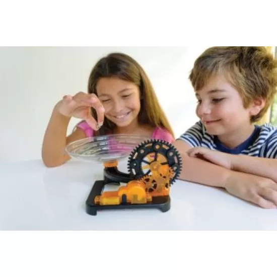 Set constructie traseu de bile electric Marble Run Kidzlabs Set constructie traseu de bile electric Marble Run Kidzlabs