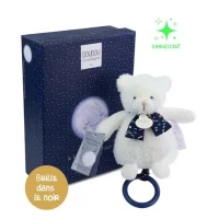 Ursulet muzical Doudou Clair de Lune 17 cm