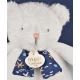 Ursulet muzical Doudou Clair de Lune 17 cm