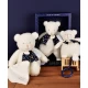 Ursulet muzical Doudou Clair de Lune 17 cm
