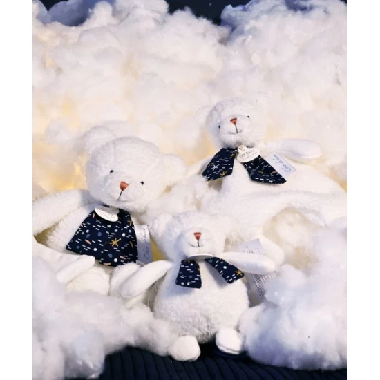 Ursulet muzical Doudou Clair de Lune 17 cm