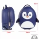 Valiza Troler Boppi Pinguin albastru Valiza Troler Boppi Pinguin albastru