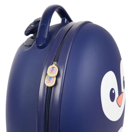 Valiza Troler Boppi Pinguin albastru Valiza Troler Boppi Pinguin albastru