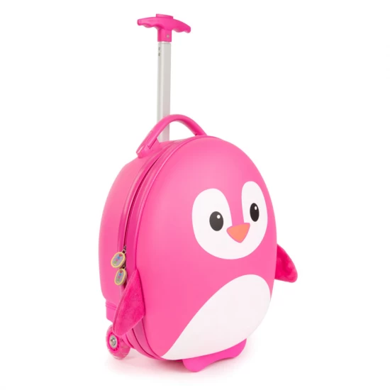 Valiza Troler Boppi Pinguin roz Valiza Troler Boppi Pinguin roz
