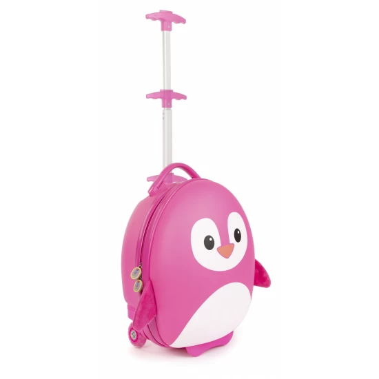 Valiza Troler Boppi Pinguin roz Valiza Troler Boppi Pinguin roz