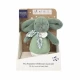 Veioza muzicala iepuras pufos, 16 cm, verde Veioza muzicala iepuras pufos, 16 cm, verde