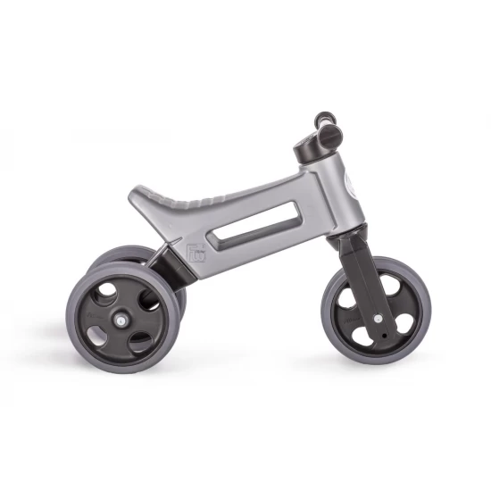 Bicicleta fara pedale Funny Wheels Rider Sport 2 in 1 Grey Bicicleta fara pedale Funny Wheels Rider Sport 2 in 1 Grey