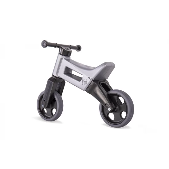 Bicicleta fara pedale Funny Wheels Rider Sport 2 in 1 Grey Bicicleta fara pedale Funny Wheels Rider Sport 2 in 1 Grey