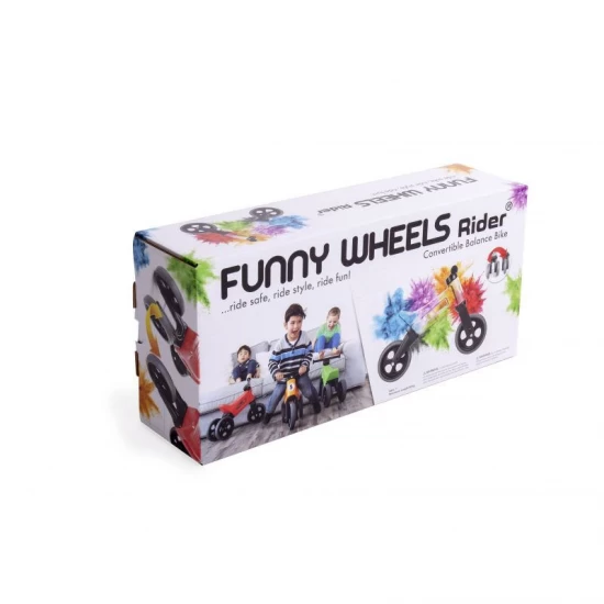 Bicicleta fara pedale Funny Wheels Rider Sport 2 in 1 Orange Bicicleta fara pedale Funny Wheels Rider Sport 2 in 1 Orange