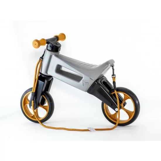 Bicicleta fara pedale Funny Wheels Rider SuperSport 2 in 1 Matte Grey Bicicleta fara pedale Funny Wheels Rider SuperSport 2 in 1 Matte Grey