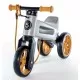 Bicicleta fara pedale Funny Wheels Rider SuperSport 2 in 1 Matte Grey Bicicleta fara pedale Funny Wheels Rider SuperSport 2 in 1 Matte Grey