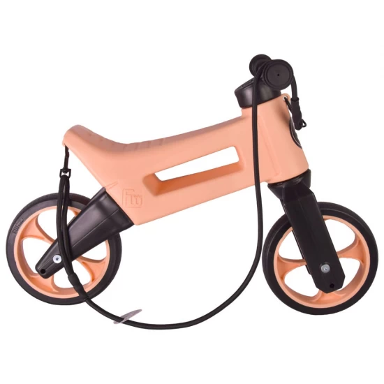 Bicicleta fara pedale Funny Wheels Rider SuperSport 2 in 1 Pastel Apricot Bicicleta fara pedale Funny Wheels Rider SuperSport 2 in 1 Pastel Apricot