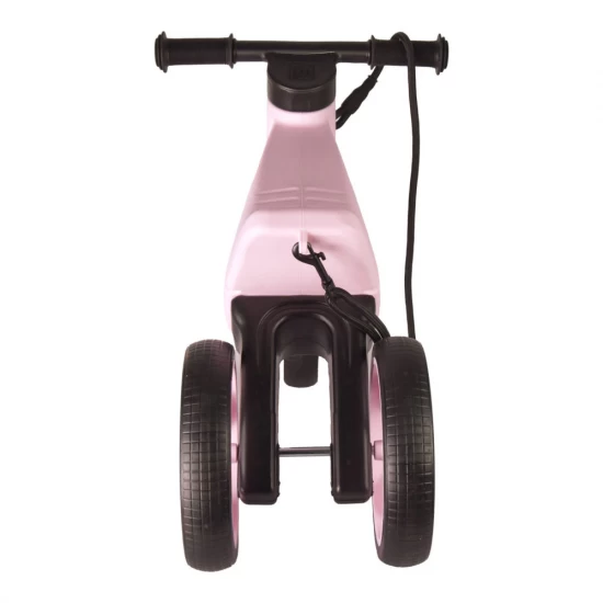 Bicicleta fara pedale Funny Wheels Rider SuperSport 2 in 1 Pastel Baby Pink Bicicleta fara pedale Funny Wheels Rider SuperSport 2 in 1 Pastel Baby Pink