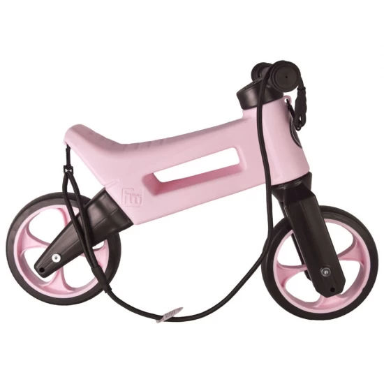 Bicicleta fara pedale Funny Wheels Rider SuperSport 2 in 1 Pastel Baby Pink Bicicleta fara pedale Funny Wheels Rider SuperSport 2 in 1 Pastel Baby Pink