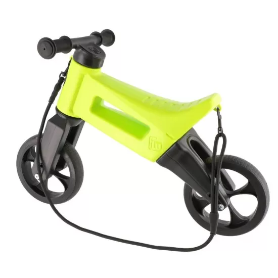 Bicicleta fara pedale Funny Wheels Rider SuperSport Yetti 3 in 1 Lime/Black Bicicleta fara pedale Funny Wheels Rider SuperSport Yetti 3 in 1 Lime/Black