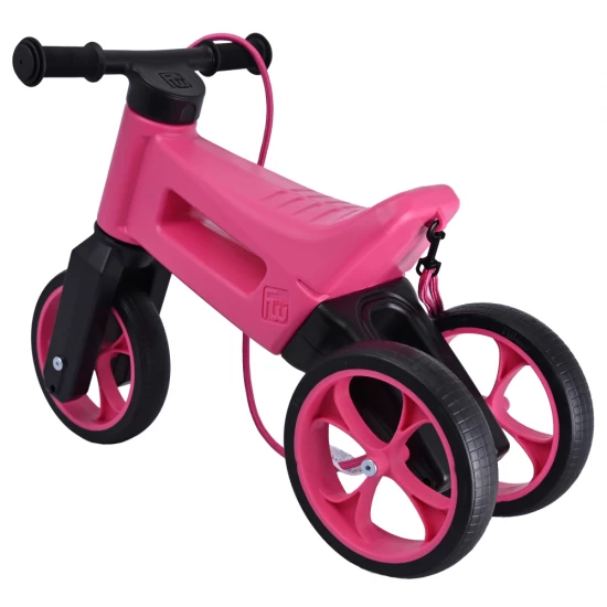 Bicicleta fara pedale Funny Wheels Rider SuperSport Yetti 3 in 1 Pink Bicicleta fara pedale Funny Wheels Rider SuperSport Yetti 3 in 1 Pink
