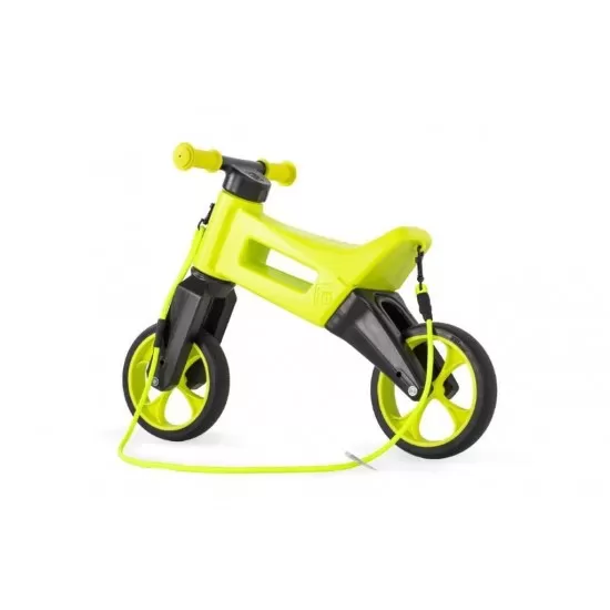Bicicleta fara pedale Funny Wheels Supersport 2 in 1 Lime Bicicleta fara pedale Funny Wheels Supersport 2 in 1 Lime