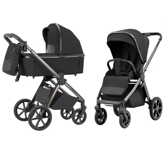 Carucior copii 2 in 1 Carrello Omega Absolute Black Carucior copii 2 in 1 Carrello Omega Absolute Black