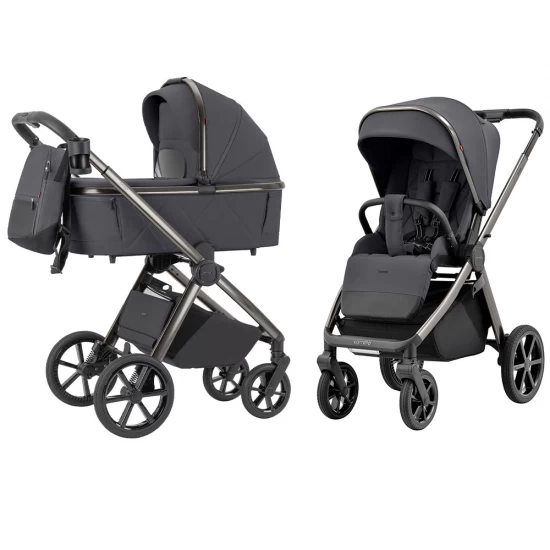 Carucior copii 2 in 1 Carrello Omega Excellent Grey Carucior copii 2 in 1 Carrello Omega Excellent Grey
