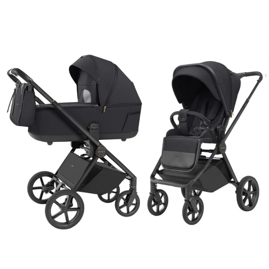 Carucior copii 2 in 1 reversibil, protectie UV SPF 50, Carrello Ultra 2025 Basalt Black Carucior copii 2 in 1 reversibil, protectie UV SPF 50, Carrello Ultra 2025 Basalt Black