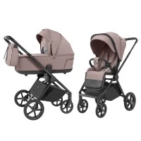 Carucior copii 2 in 1, reversibil, protectie UV SPF 50, Carrello Ultra 2025 Warm Beige