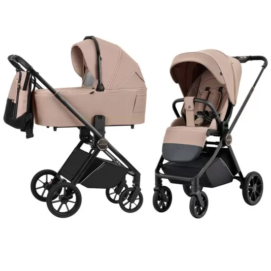 Carucior compact premium Carrello Ultra 2 in 1 Antique Beige Carucior compact premium Carrello Ultra 2 in 1 Antique Beige