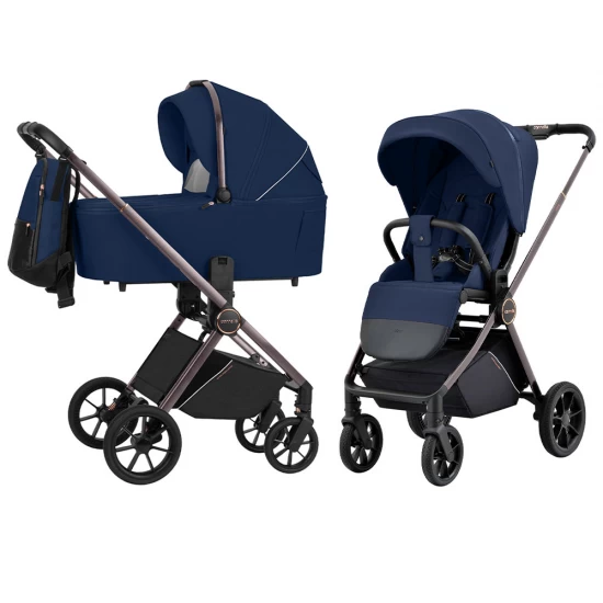 Carucior compact premium Carrello Ultra 2 in 1 Morning Blue Carucior compact premium Carrello Ultra 2 in 1 Morning Blue