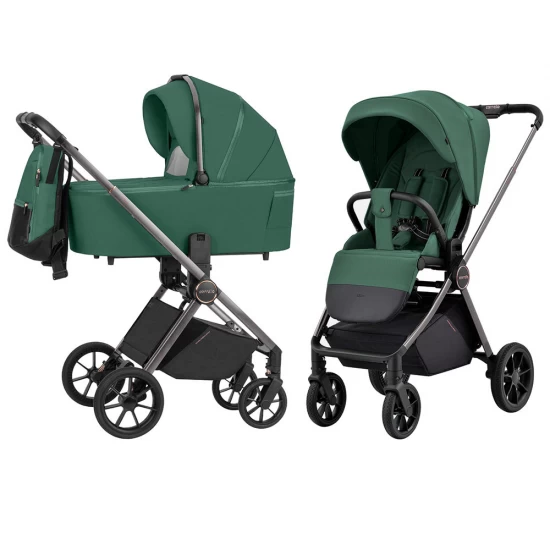 Carucior compact premium Carrello Ultra 2 in 1 Morning Green Carucior compact premium Carrello Ultra 2 in 1 Morning Green