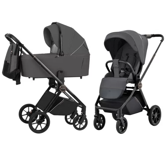 Carucior compact premium Carrello Ultra 2 in 1 Sonic Grey Carucior compact premium Carrello Ultra 2 in 1 Sonic Grey