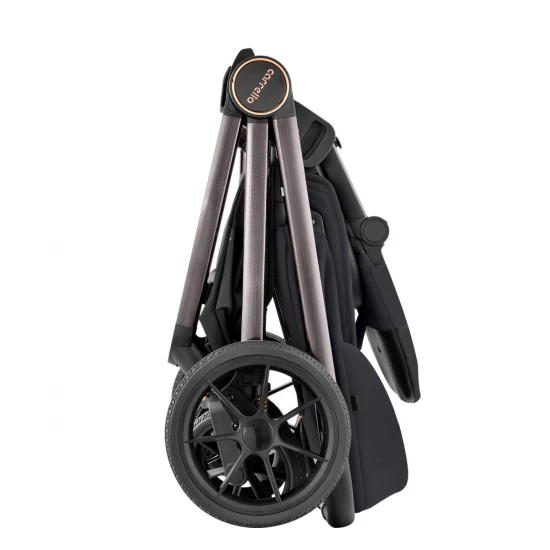 Carucior compact premium Carrello Ultra 3 in 1 I-Size 40-87 cm Night Black Carucior compact premium Carrello Ultra 3 in 1 I-Size 40-87 cm Night Black