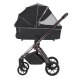 Carucior compact premium Carrello Ultra 3 in 1 I-Size 40-87 cm Night Black Carucior compact premium Carrello Ultra 3 in 1 I-Size 40-87 cm Night Black