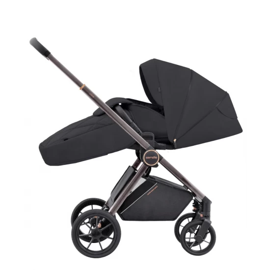Carucior compact premium Carrello Ultra 3 in 1 I-Size 40-87 cm Night Black Carucior compact premium Carrello Ultra 3 in 1 I-Size 40-87 cm Night Black