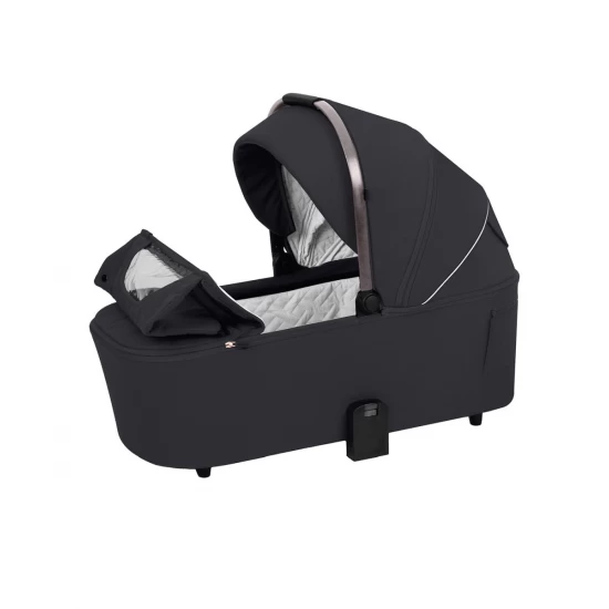 Carucior compact premium Carrello Ultra 3 in 1 I-Size 40-87 cm Night Black Carucior compact premium Carrello Ultra 3 in 1 I-Size 40-87 cm Night Black