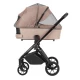 Carucior compact premium Carrello Ultra 4 in 1 I-Size 40-87 cm cu baza Isofix Antique Beige Carucior compact premium Carrello Ultra 4 in 1 I-Size 40-87 cm cu baza Isofix Antique Beige