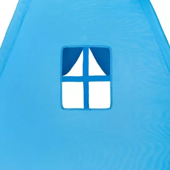 Cort pentru copii PlayTo Teepee Indian Albastru mic Cort pentru copii PlayTo Teepee Indian Albastru mic